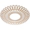 Ekena Millwork Cornelius Wood Fretwork Pierced Ceiling Medallion, Alder, 36"OD x 13 3/8"ID x 1/4"T CMWP36X0250CRAL - alternate 3
